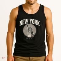 New York Statue of Liberty Artwork Tank Top thumb 3