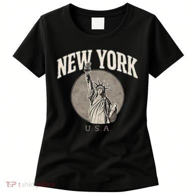 New York Statue of Liberty Artwork Women's T-Shirt