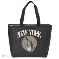New York Statue of Liberty Artwork Tote Bag thumb 0