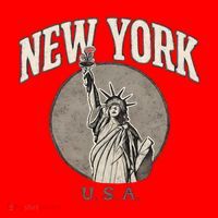 New York Statue of Liberty Artwork Santa Hat thumb 1