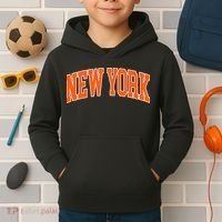 New York Throwback Classic Kids Hoodie thumb 2