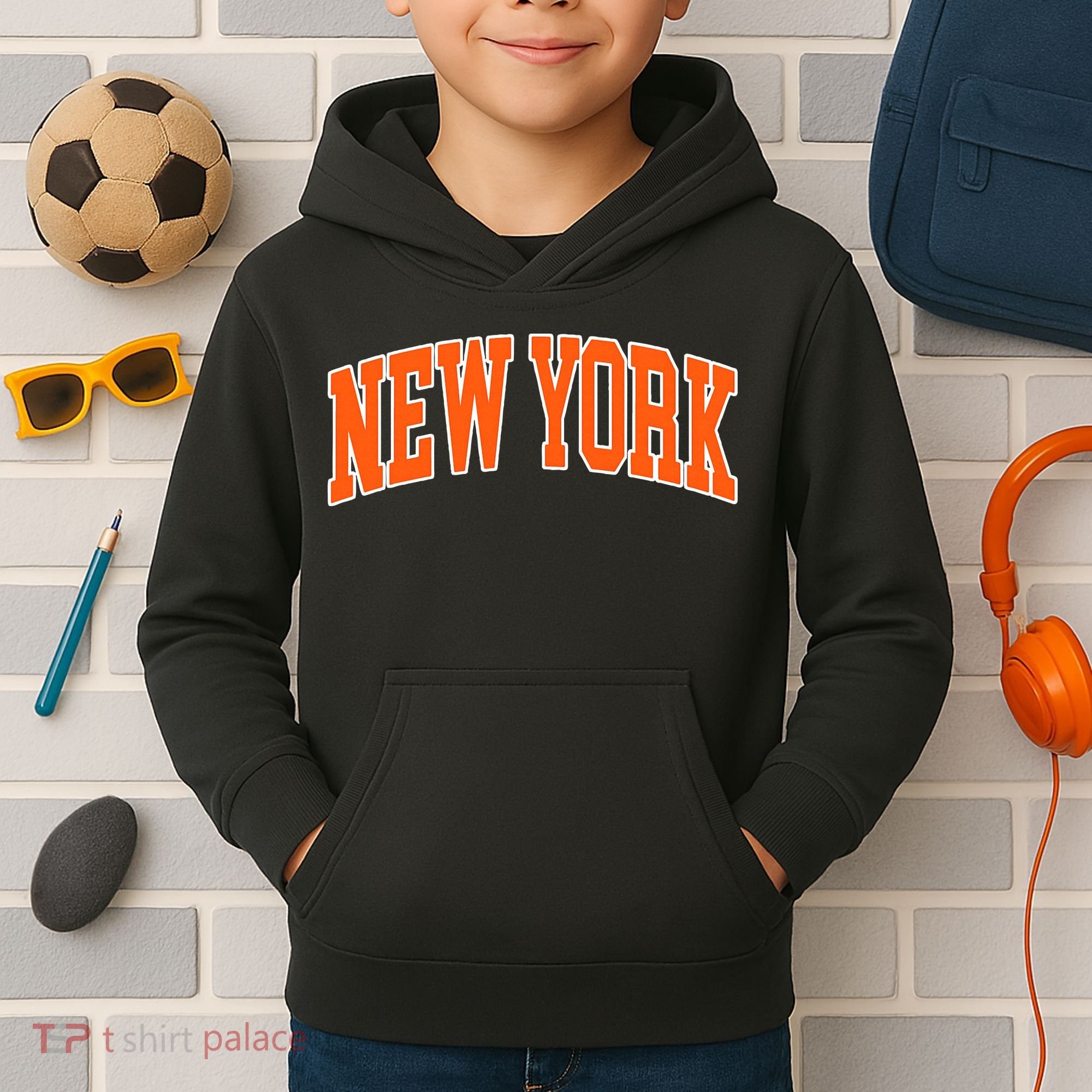 New York Throwback Classic Kids Hoodie