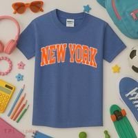 New York Throwback Classic Kids T-Shirt thumb 3