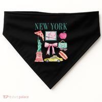New York Trip Trip USA-Made Doggie Bandana thumb 0