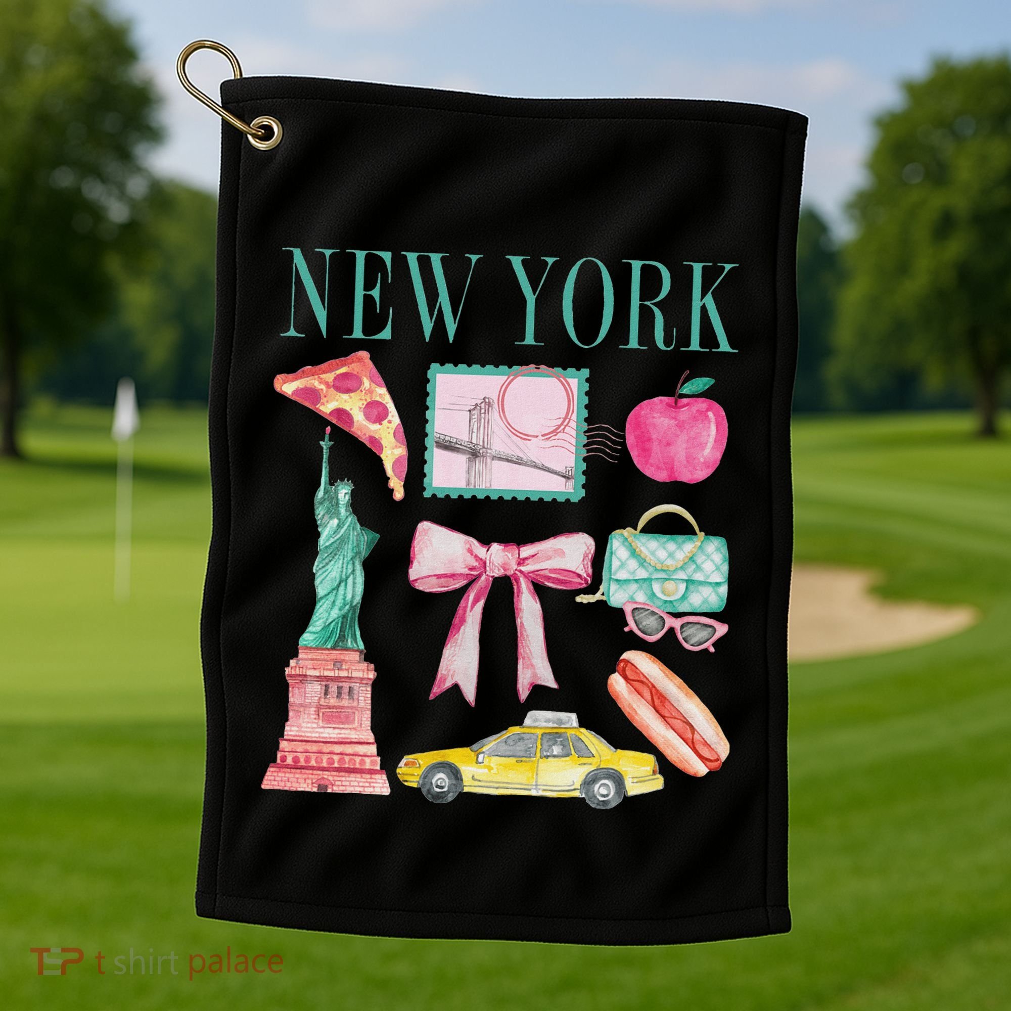 New York Trip Trip Golf Towel