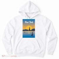 New York Travel Poster Hoodie thumb 0
