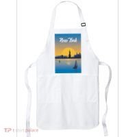 New York Travel Poster Apron thumb 0