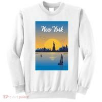 New York Travel Poster Sweatshirt thumb 0