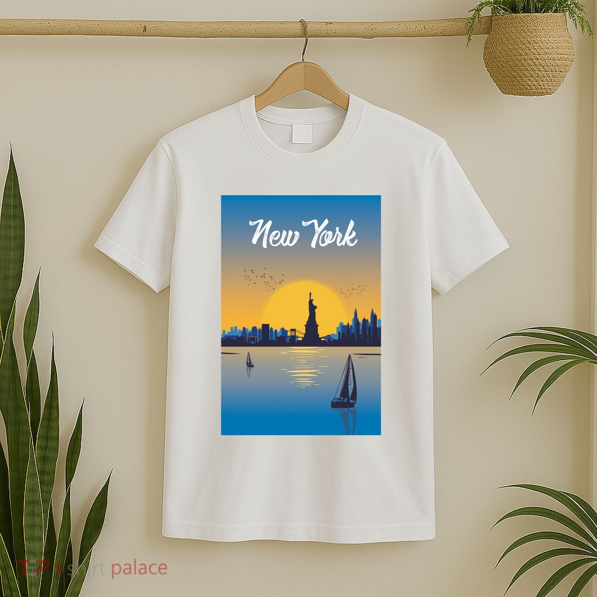 New York Travel Poster T-Shirt