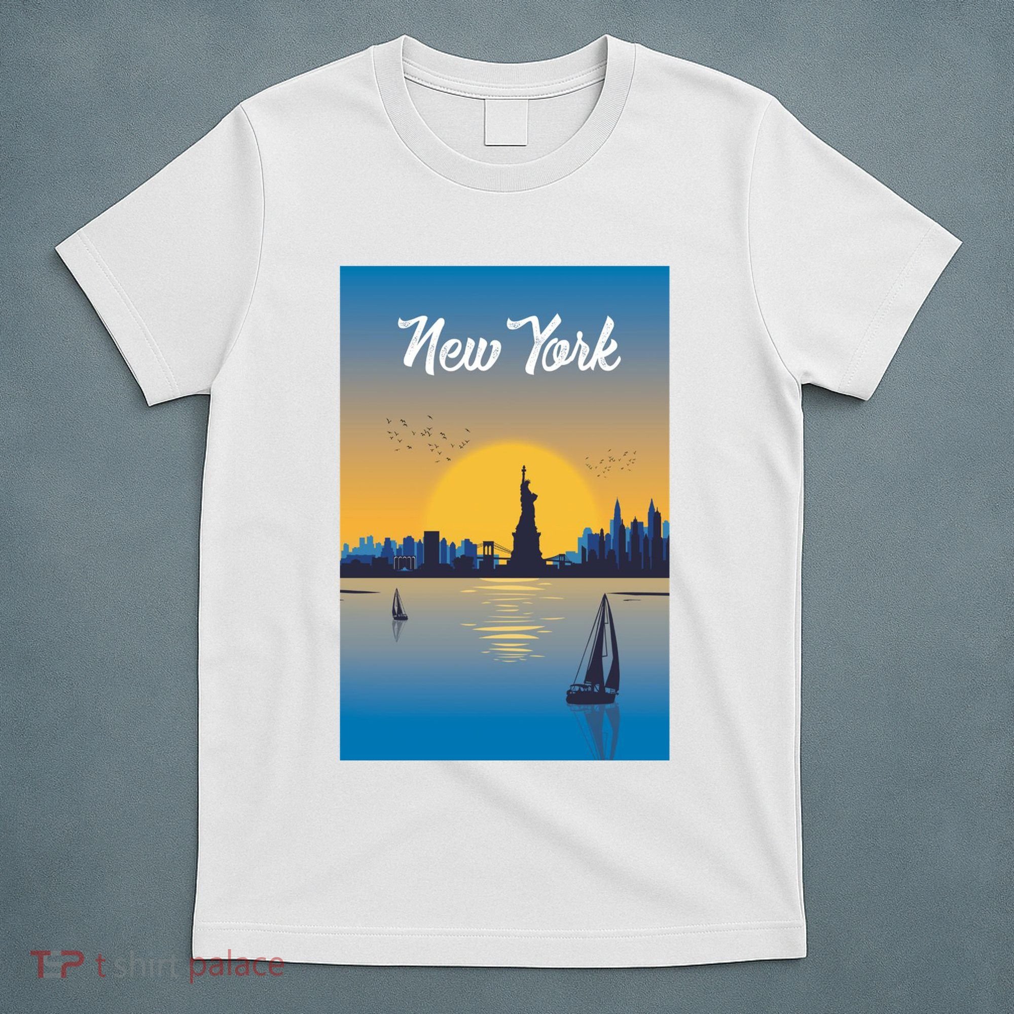 New York Travel Poster T-Shirt
