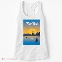 New York Travel Poster Women's Tank Top thumb 0