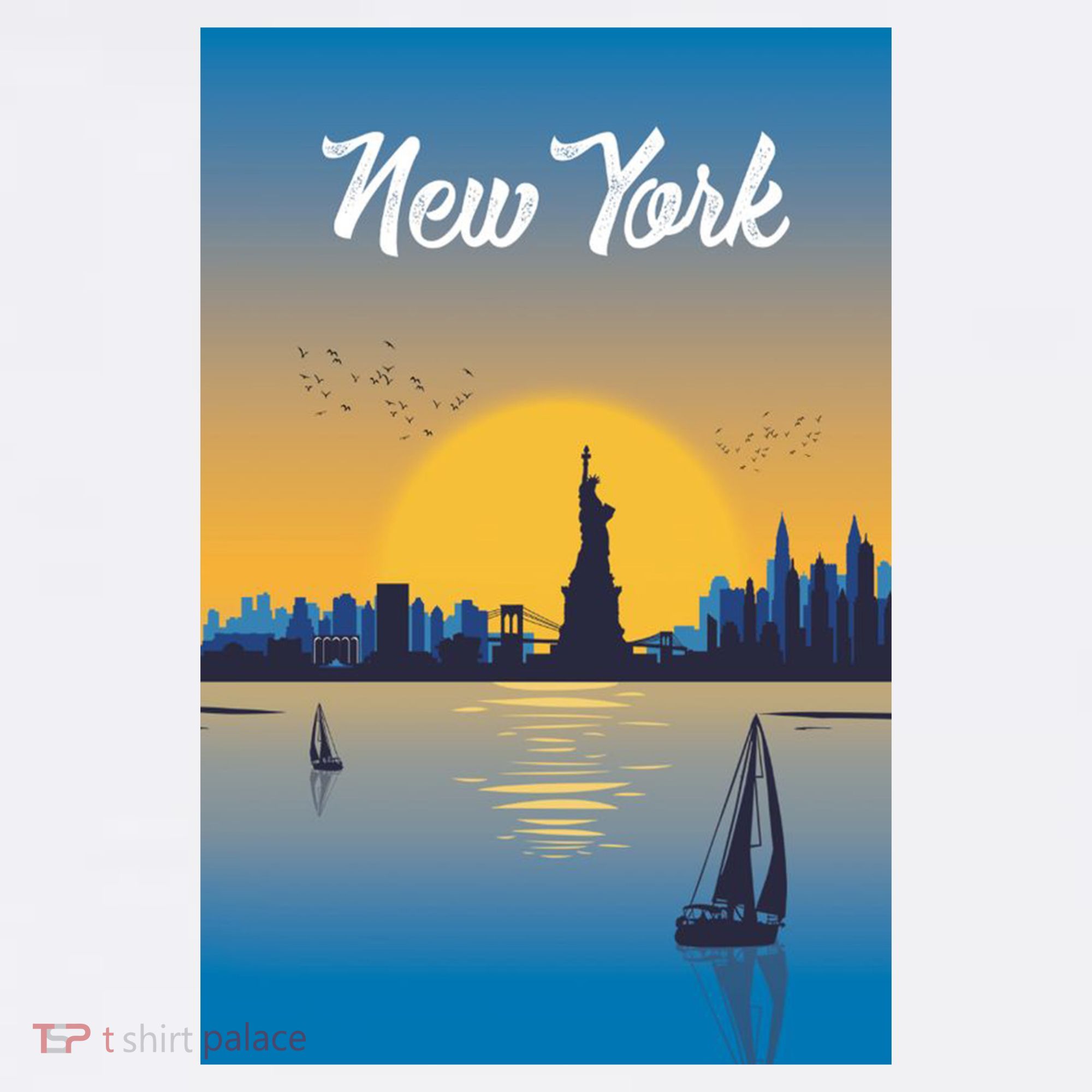 New York Travel Poster Visor
