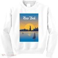 New York Travel Poster Kids Sweatshirt thumb 0