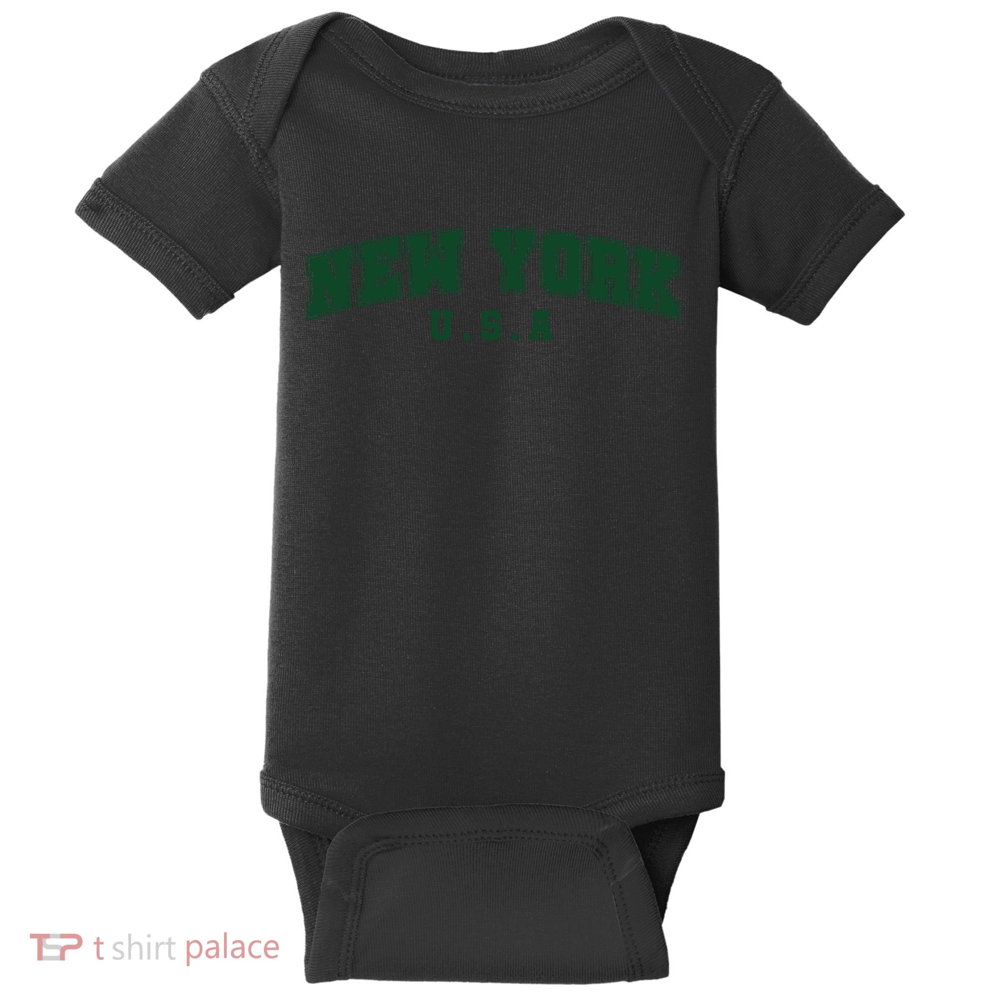 New York USA Baby Bodysuit