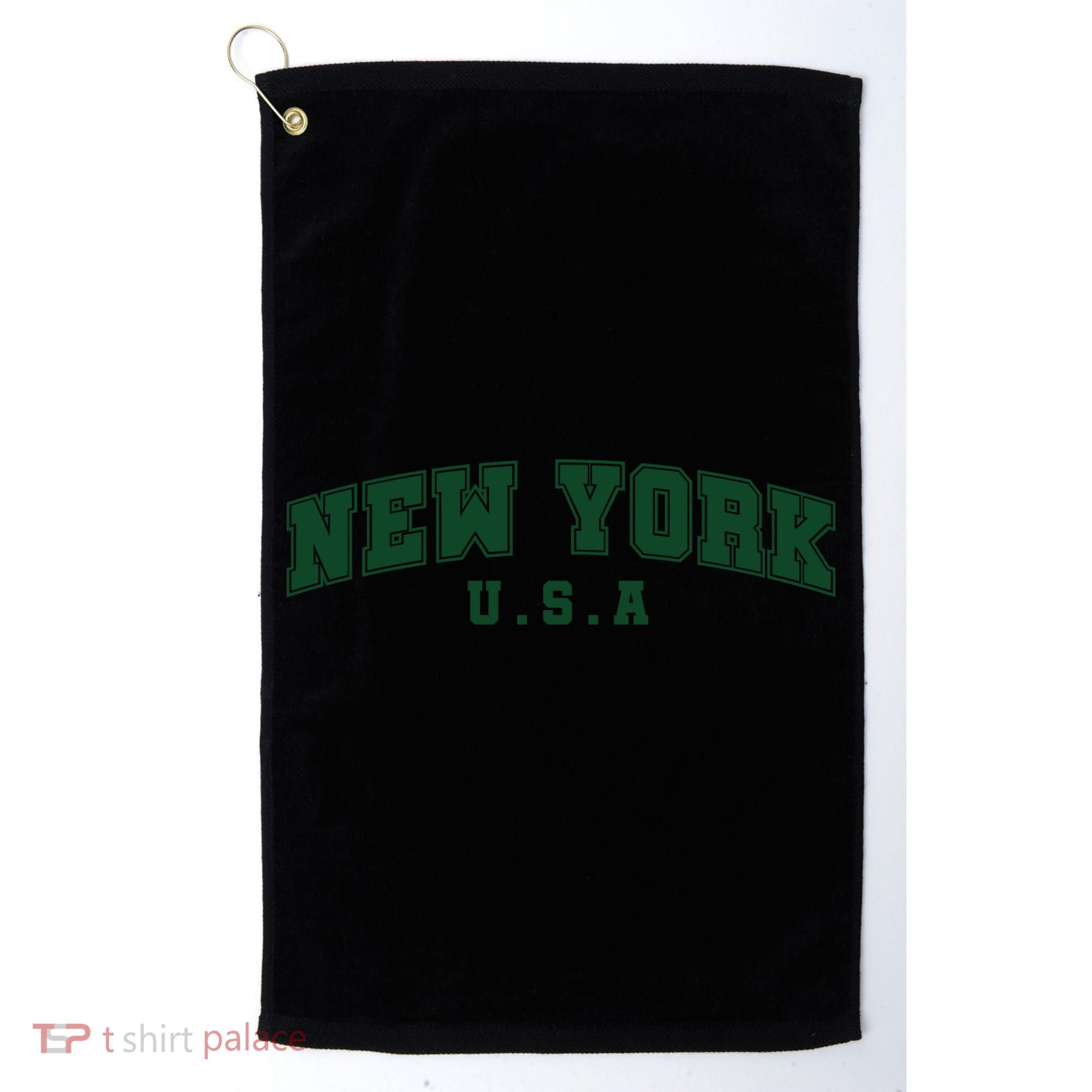 New York USA Golf Towel
