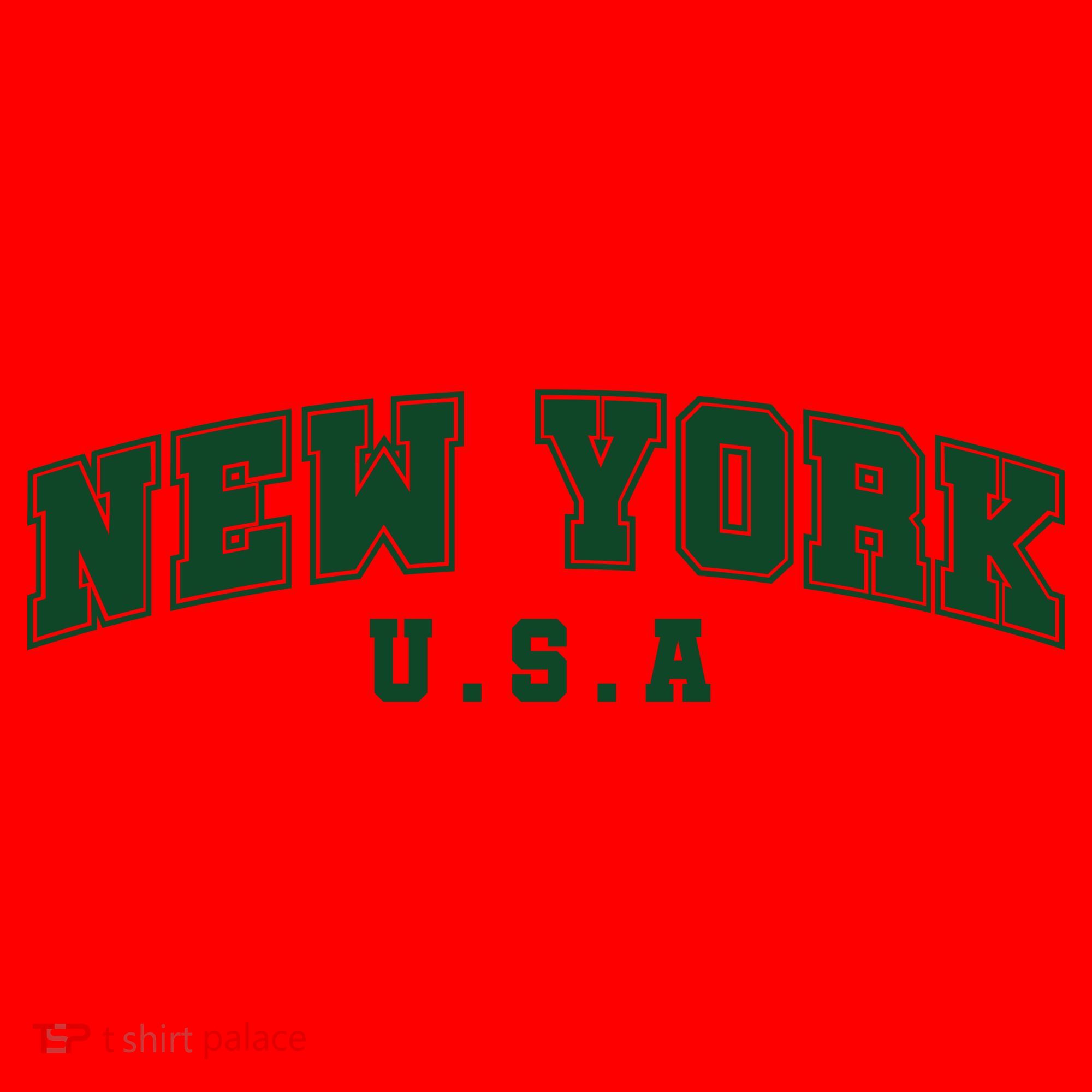 New York USA Santa Hat