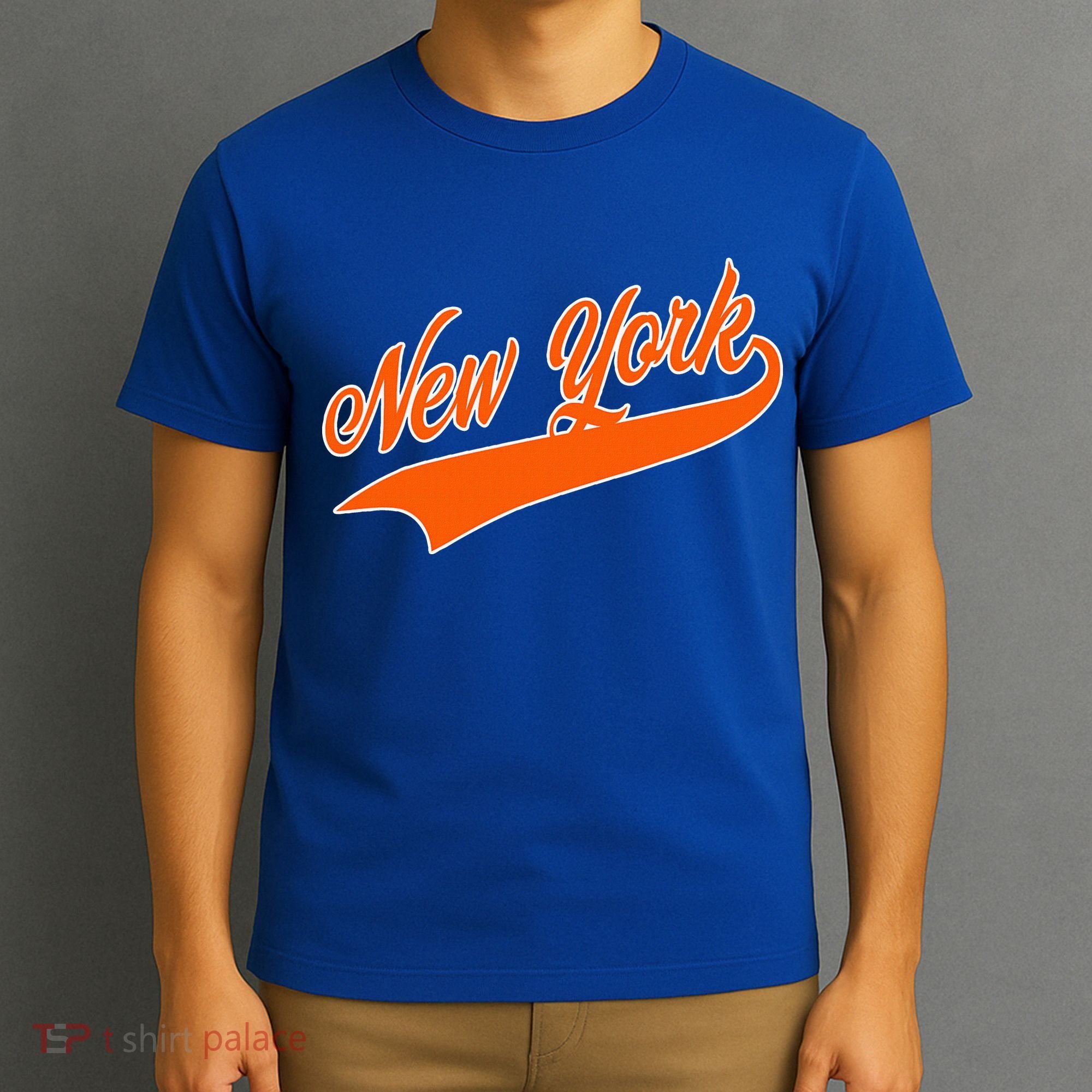 New York Vintage Team Varsity Fan Basketball T-Shirt