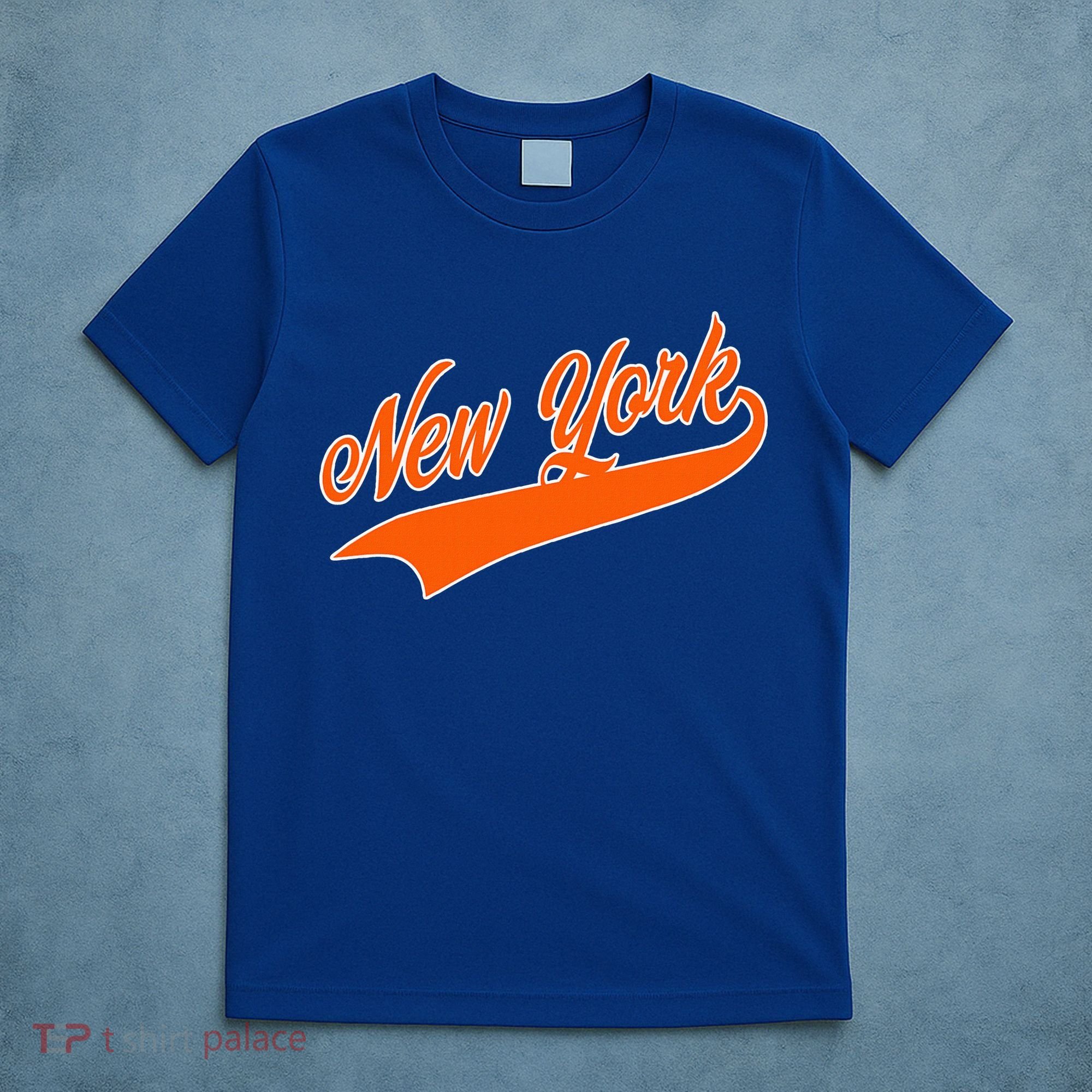 New York Vintage Team Varsity Fan Basketball T-Shirt