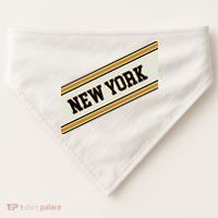 New York Varsity Logo USA-Made Doggie Bandana thumb 0
