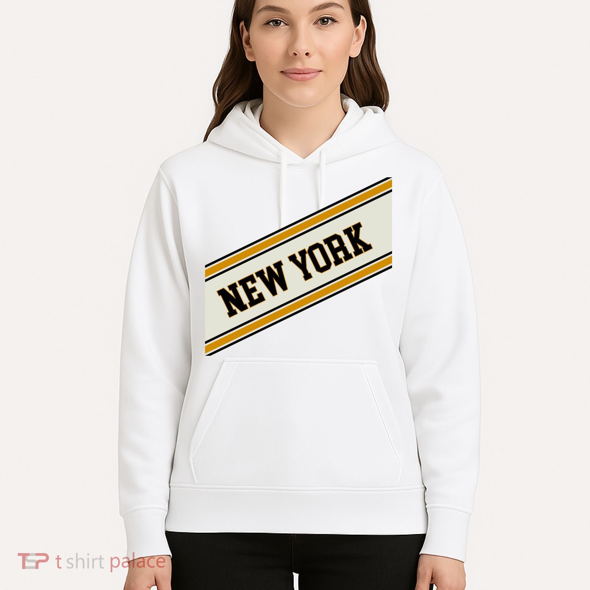 New York Varsity Logo Hoodie