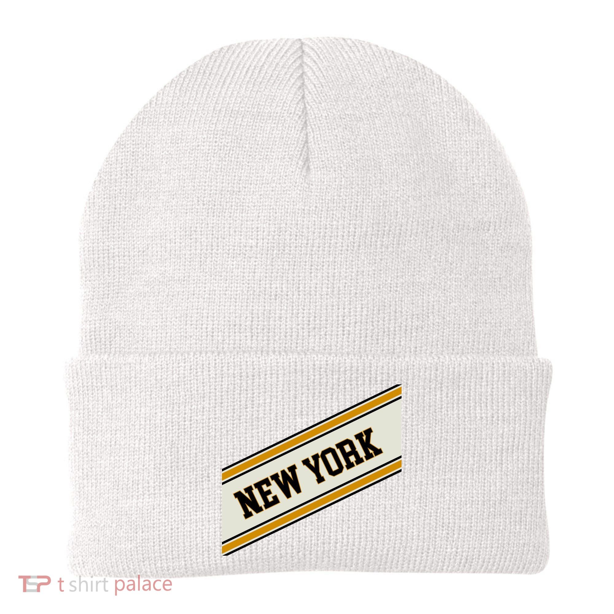 New York Varsity Logo Beanie