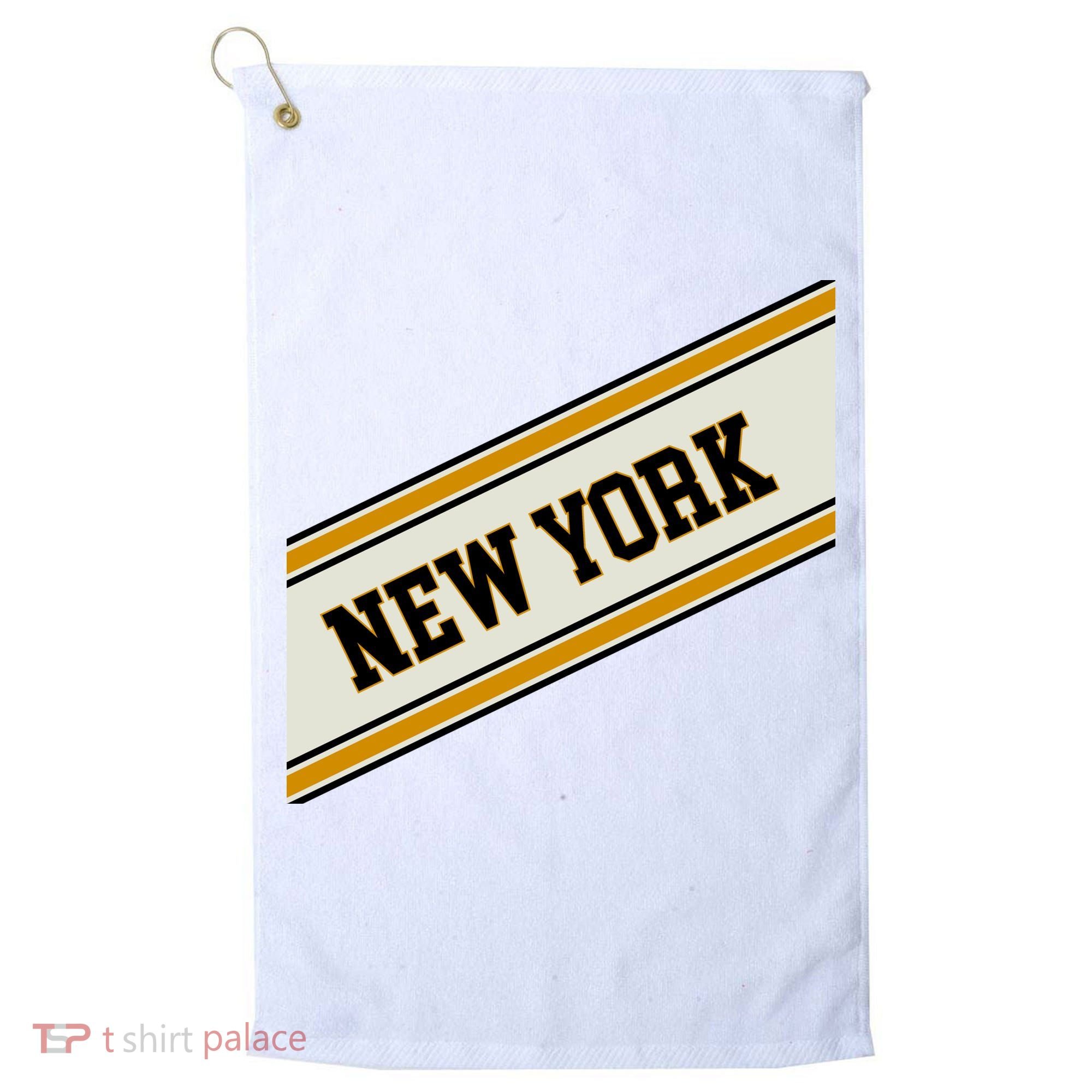 New York Varsity Logo Golf Towel
