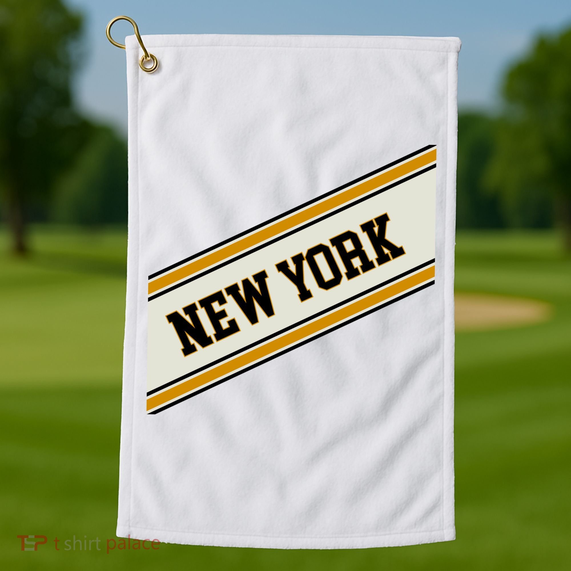 New York Varsity Logo Golf Towel