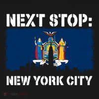 New York Vacation Trip Next Stop Nyc Usa Vacay Vibes Great Gift Women's Hoodie thumb 2