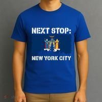 New York Vacation Trip Next Stop Nyc Usa Vacay Vibes Great Gift T-Shirt thumb 3