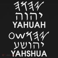 Name Yahuah Yahshua Paleo Hebrew Women's Hoodie thumb 2