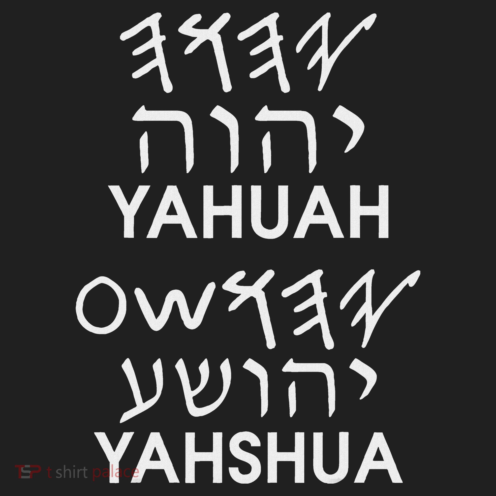 Name Yahuah Yahshua Paleo Hebrew Hat