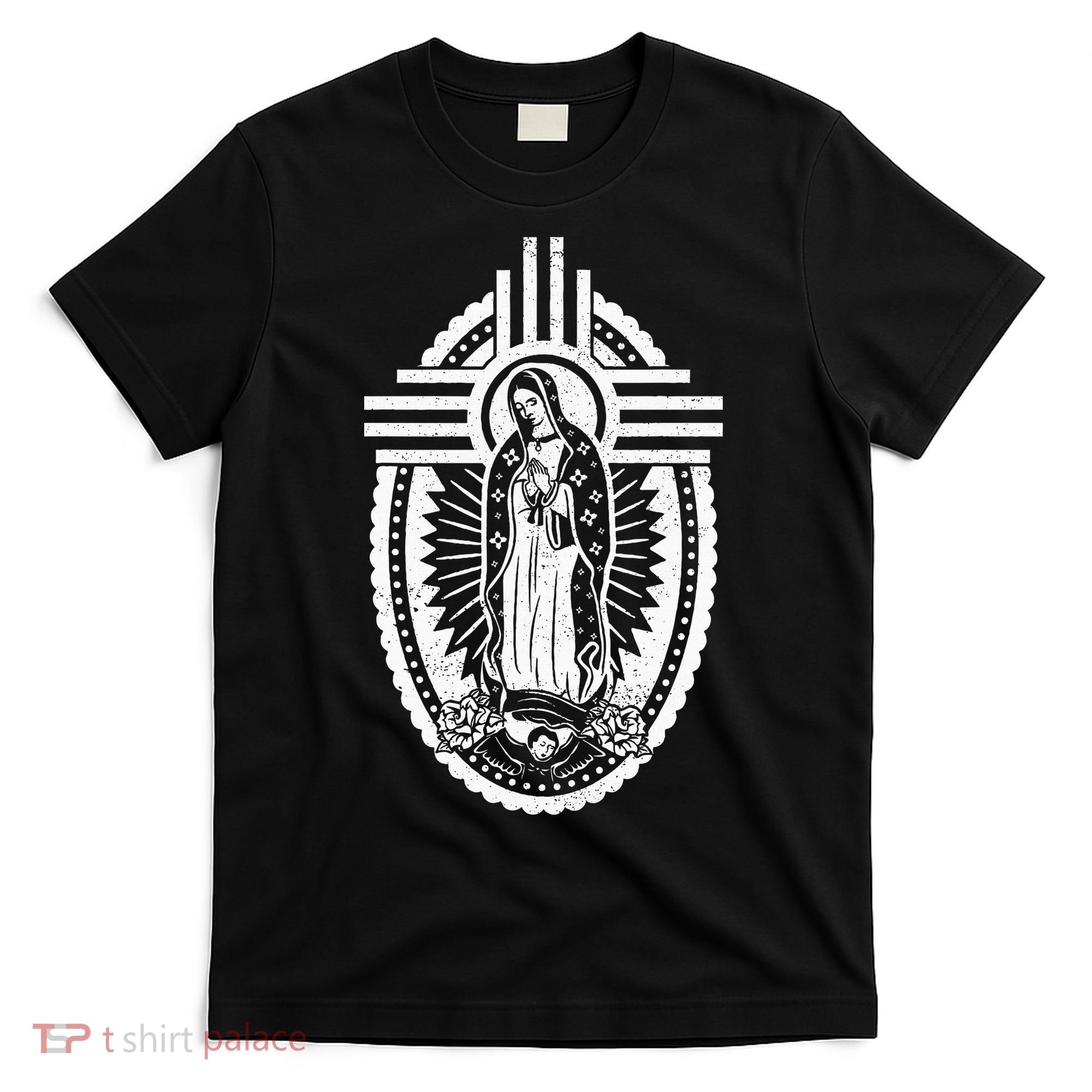 Nm Zia Blessed Virgin Mary Our Lady Of Guadalupe La Virgen T-Shirt