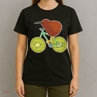 New Zealand Bicycle For Kiwi Fruit Lovers T-Shirt thumb 4