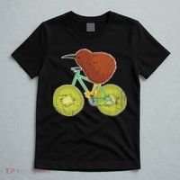 New Zealand Bicycle For Kiwi Fruit Lovers T-Shirt thumb 5