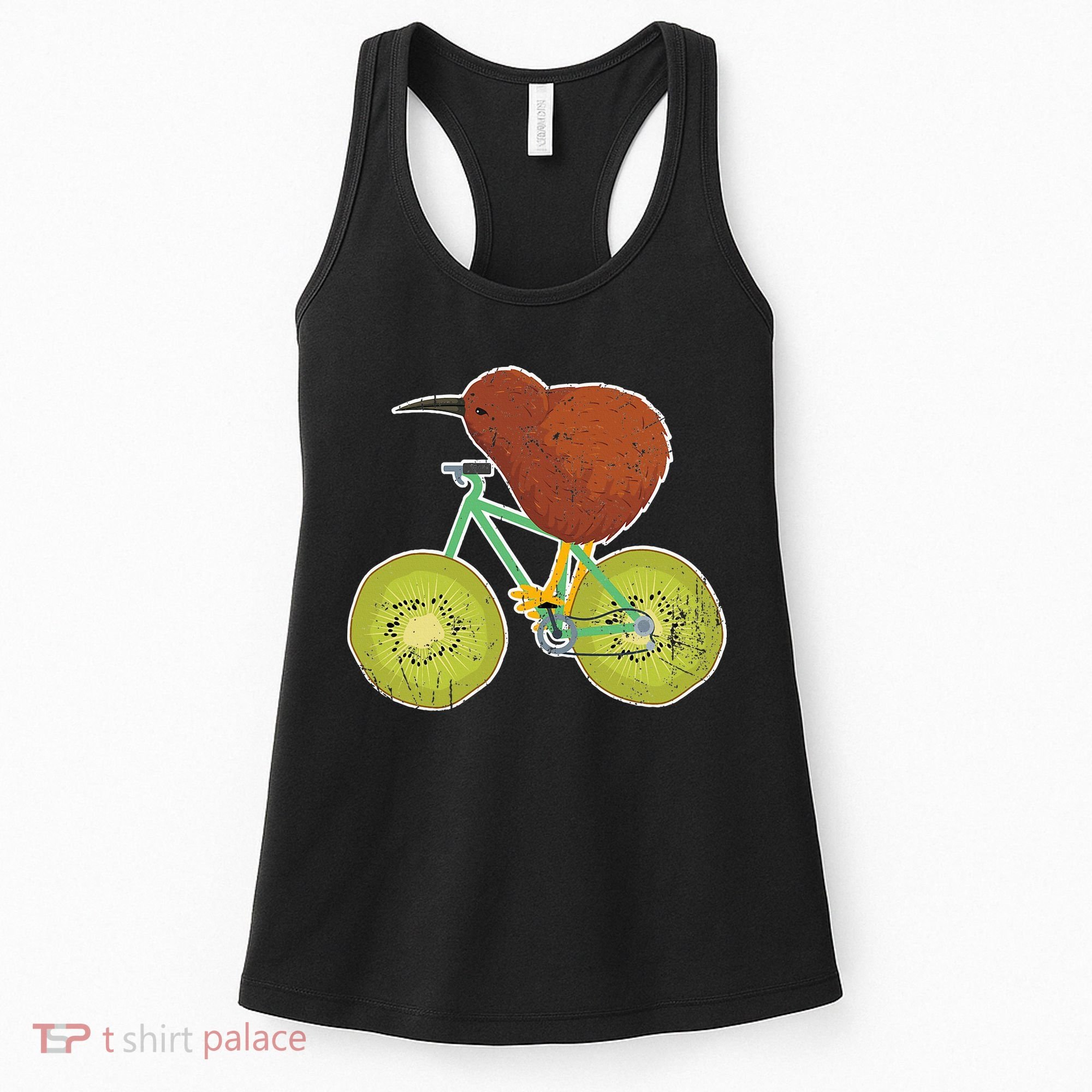 New Zealand Bicycle For Kiwi Fruit Lovers Women's Tank Top