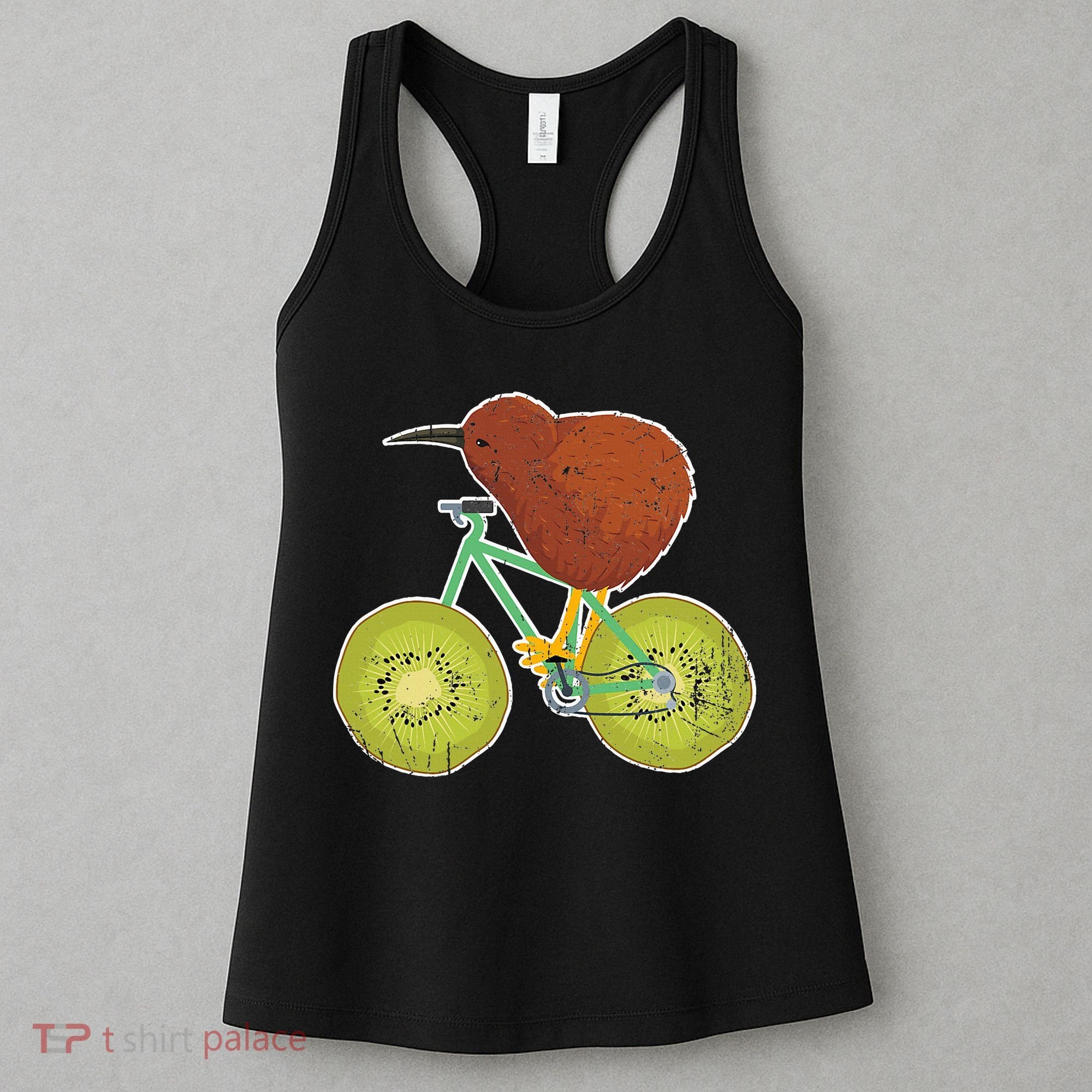 New Zealand Bicycle For Kiwi Fruit Lovers Women's Tank Top