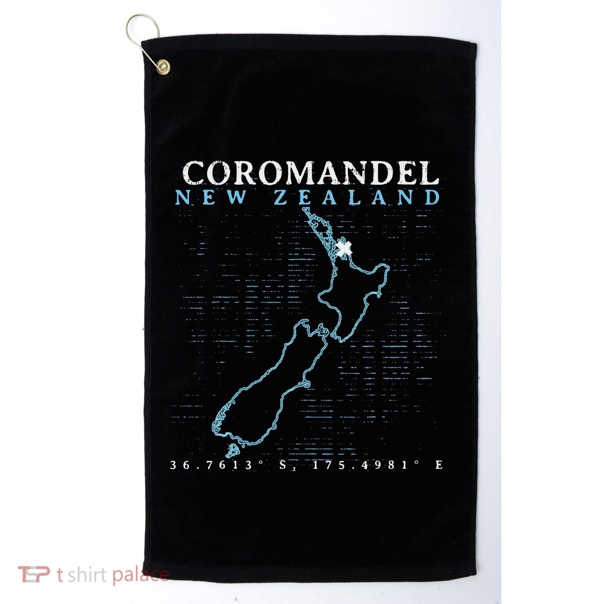 New Zealand Coromandel Golf Towel