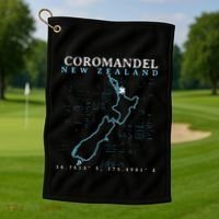 New Zealand Coromandel Golf Towel thumb 1