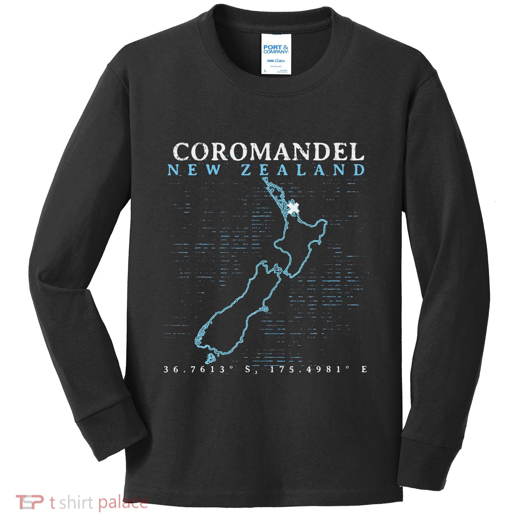 New Zealand Coromandel Kids Long Sleeve Shirt