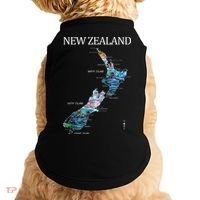 New Zealand Detailed Map Doggie Tank thumb 0