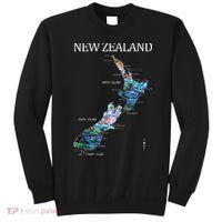 New Zealand Detailed Map Sweatshirt thumb 0
