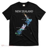 New Zealand Detailed Map T-Shirt thumb 0