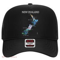 New Zealand Detailed Map Hat thumb 0