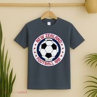 New Zealand Football Soccer Fan Vintage 1991 T-Shirt thumb 2