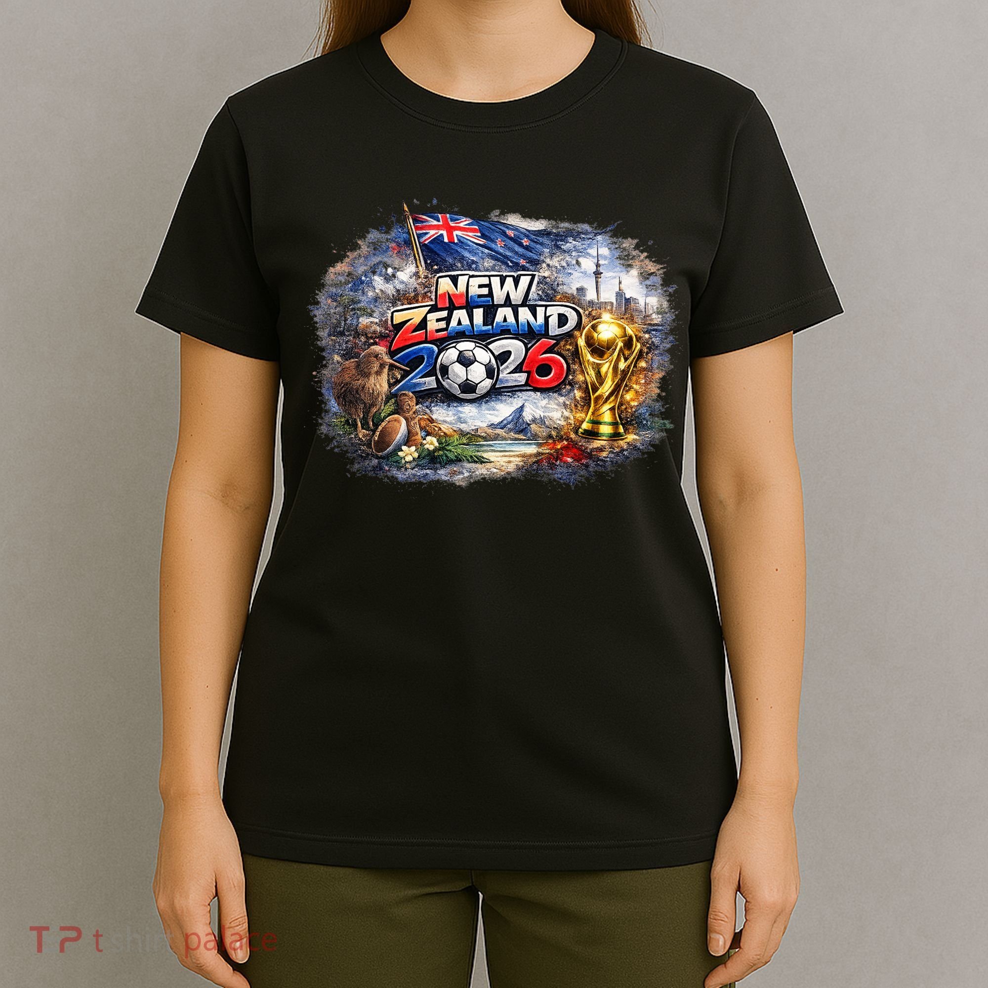 NEW ZELAND North America Soccer Tournament 2026 T-Shirt