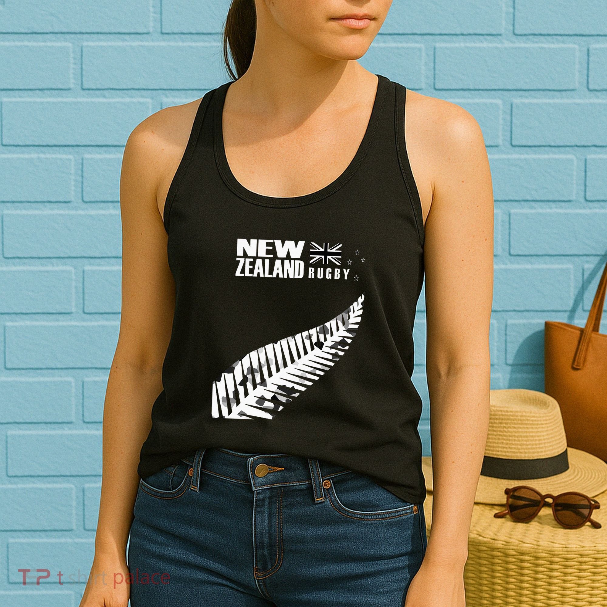 New Zealand Rugby Fan Haka Women's Tank Top