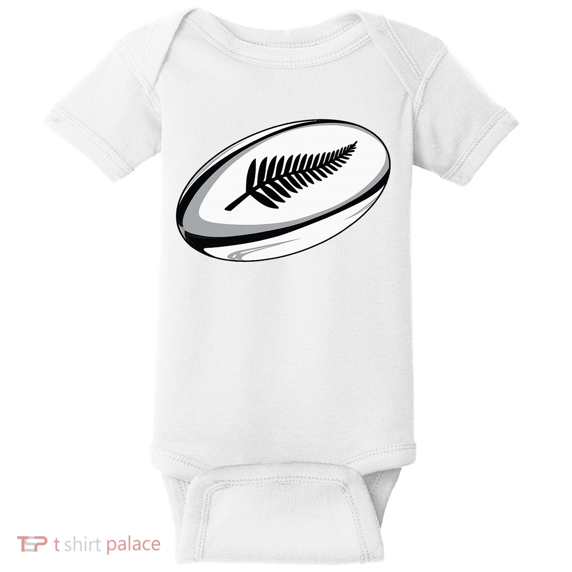 New Zealand Rugby Jersey Baby Bodysuit