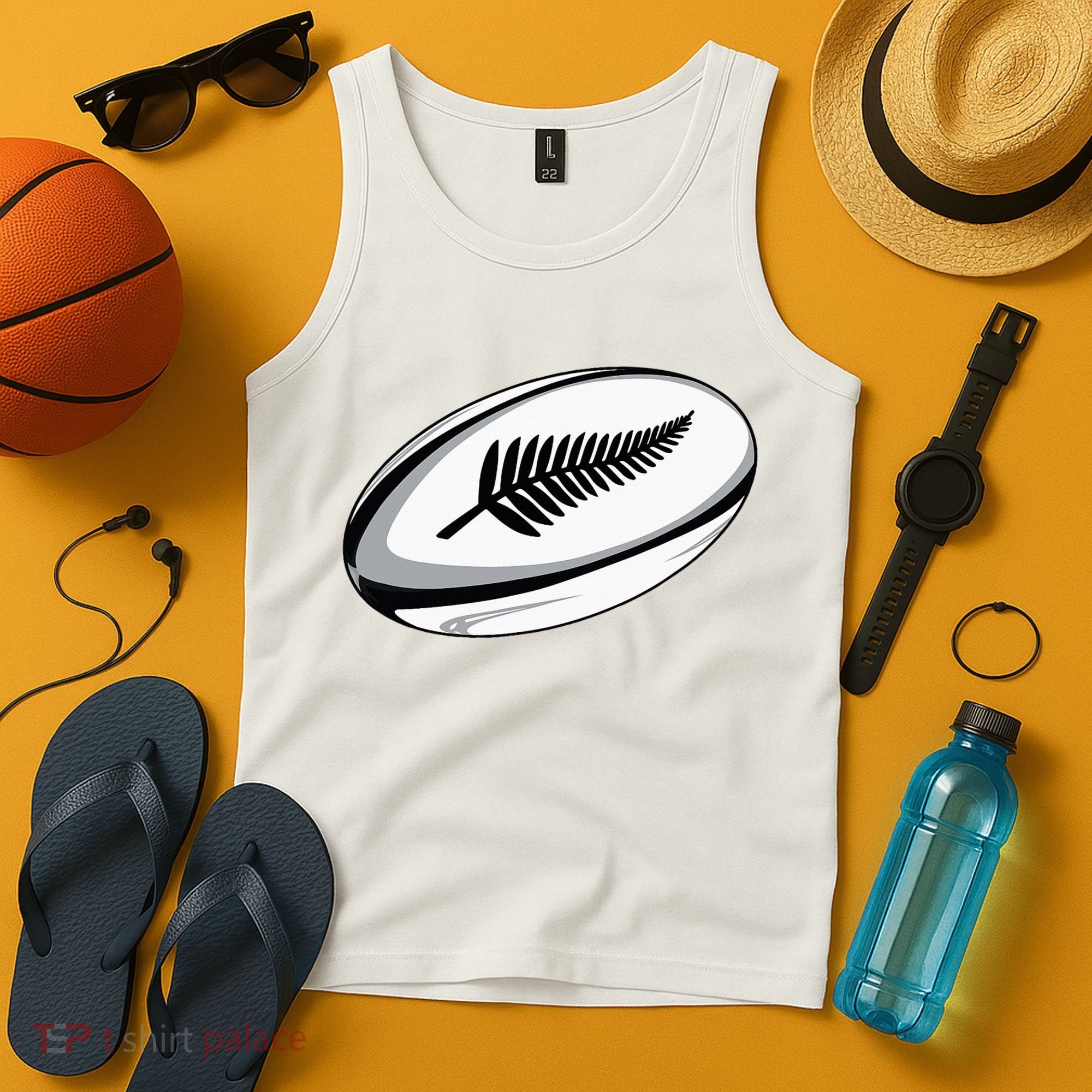 New Zealand Rugby Jersey Tank Top