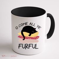 O Come All Ye Furful Coffee Mug thumb 1
