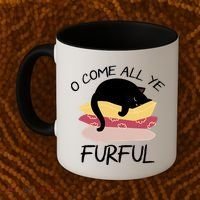 O Come All Ye Furful Coffee Mug thumb 2